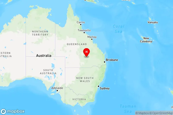 Tyrconnel,Queensland Region Map