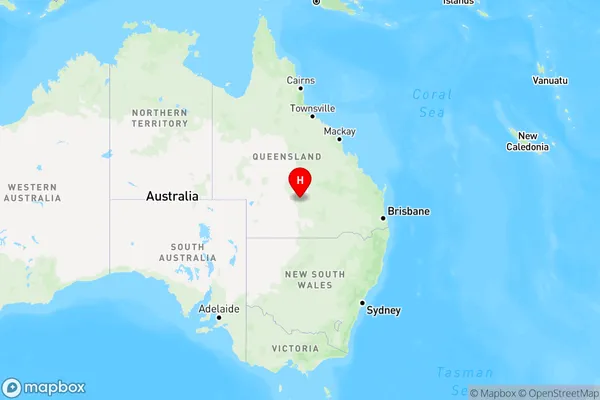 Langlo,Queensland Region Map