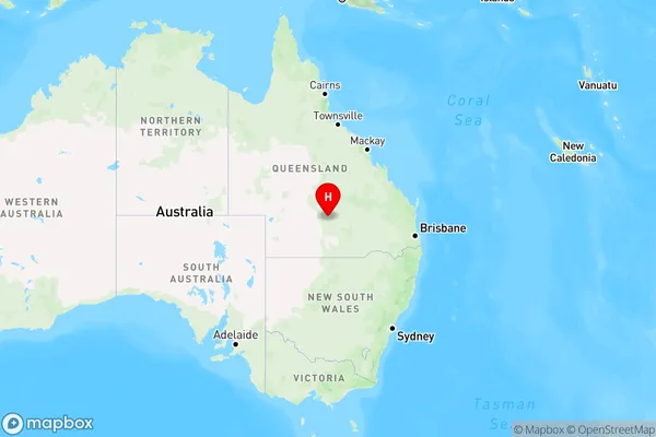 Murweh,Queensland Region Map