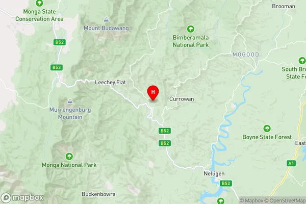 Currowan,New South Wales Area Map