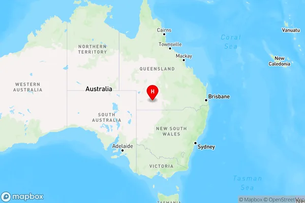 Norley,Queensland Region Map