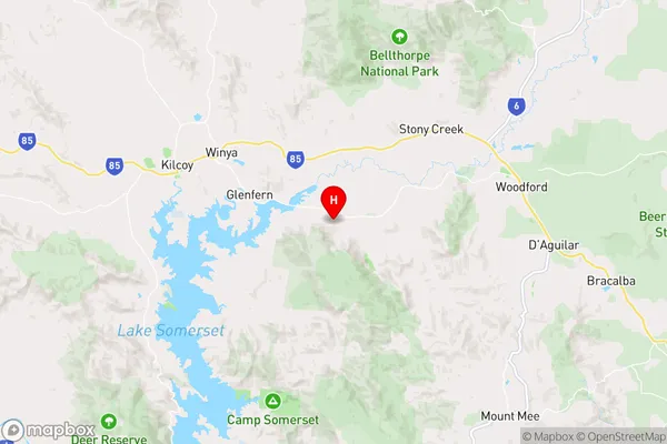 Mount Archer,Queensland Area Map