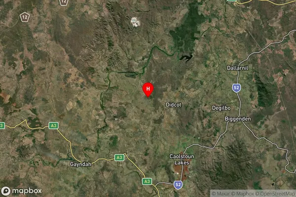 Mount Steadman,Queensland Satellite Map