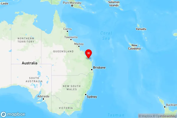 Mullett Creek,Queensland Region Map