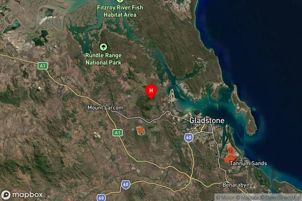 Targinnie,Queensland Satellite Map