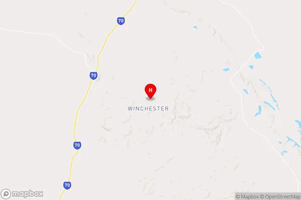 Winchester,Queensland Area Map