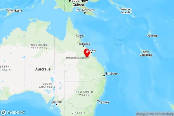 Wolfang,Queensland Region Map