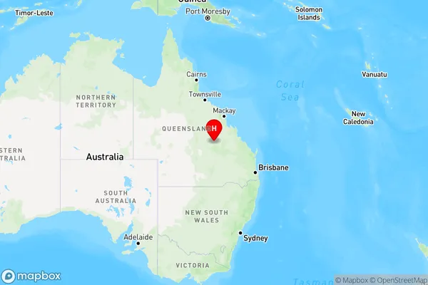 Cona Creek,Queensland Region Map