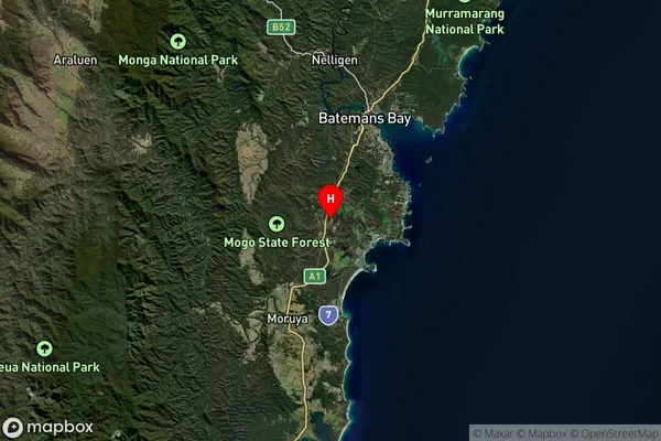 Jeremadra,New South Wales Satellite Map