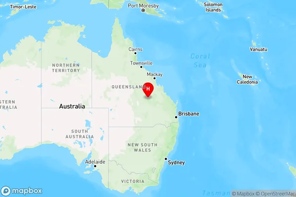 Wealwandangie,Queensland Region Map