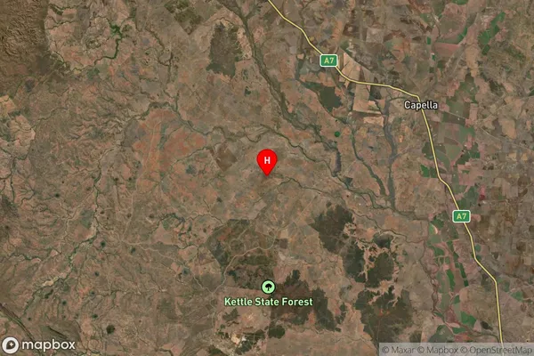 Carbine Creek,Queensland Satellite Map