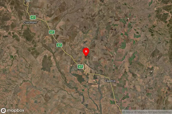 Khosh Bulduk,Queensland Satellite Map