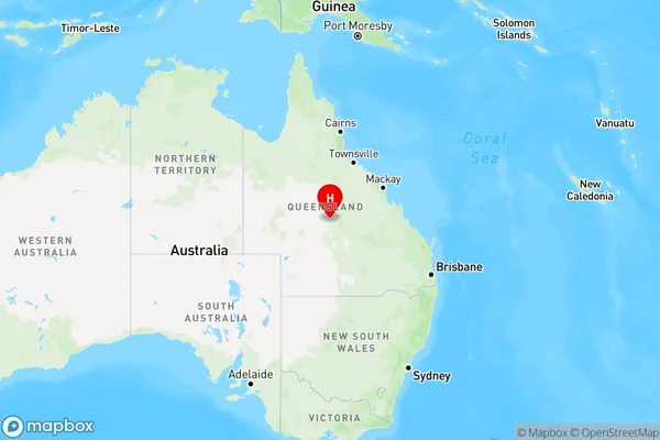 Tara Station,Queensland Region Map