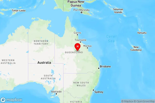 Galilee,Queensland Region Map