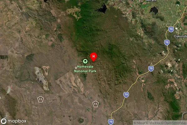 Mount Britton,Queensland Satellite Map