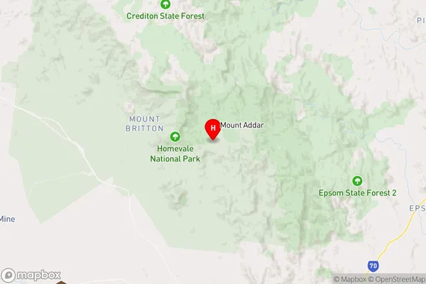 Mount Britton,Queensland Area Map