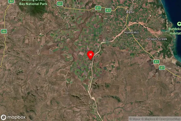Claredale,Queensland Satellite Map