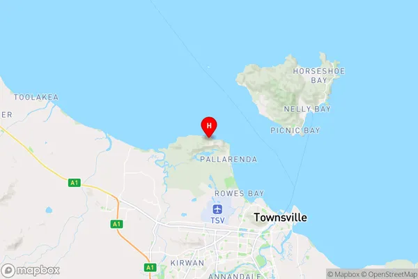 Shelly Beach,Queensland Area Map