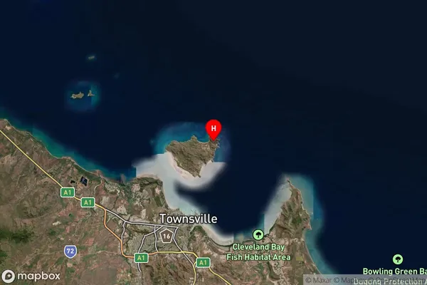 Florence Bay,Queensland Satellite Map