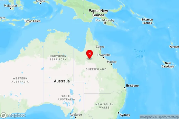 Saxby,Queensland Region Map