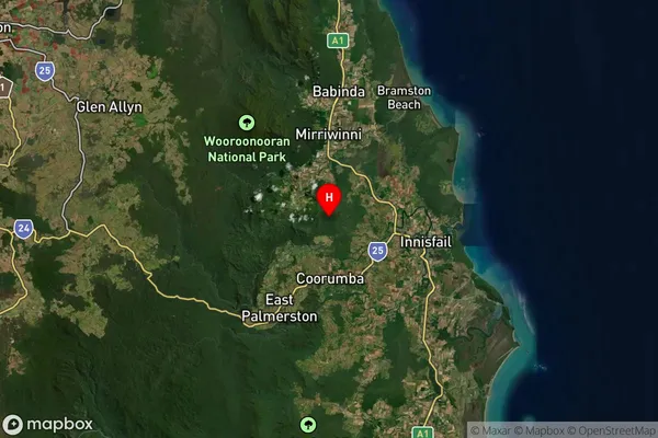 Ngatjan,Queensland Satellite Map