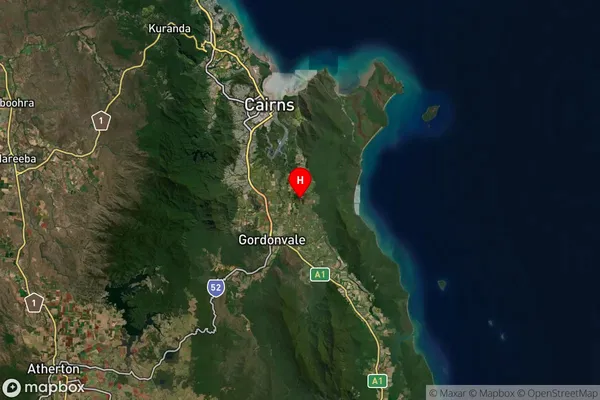 Green Hill,Queensland Satellite Map