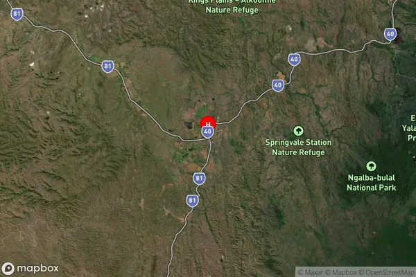 Lakeland Downs,Queensland Satellite Map