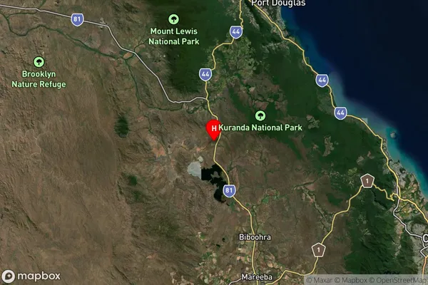 Southedge,Queensland Satellite Map