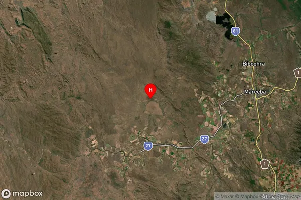 Thornborough,Queensland Satellite Map
