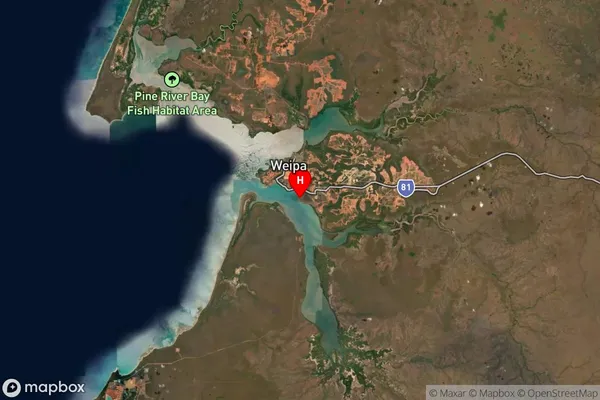 Mission River,Queensland Satellite Map