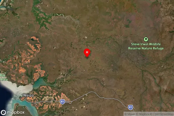 Napranum,Queensland Satellite Map