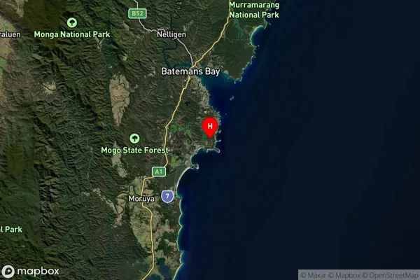 Rosedale,New South Wales Satellite Map