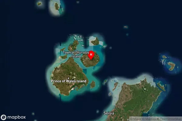 Horn,Queensland Satellite Map