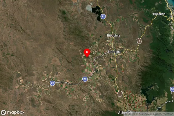 Arriga,Queensland Satellite Map