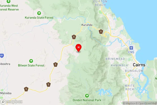 Speewah,Queensland Area Map