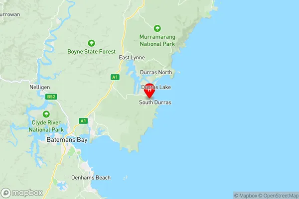 South Durras,New South Wales Area Map