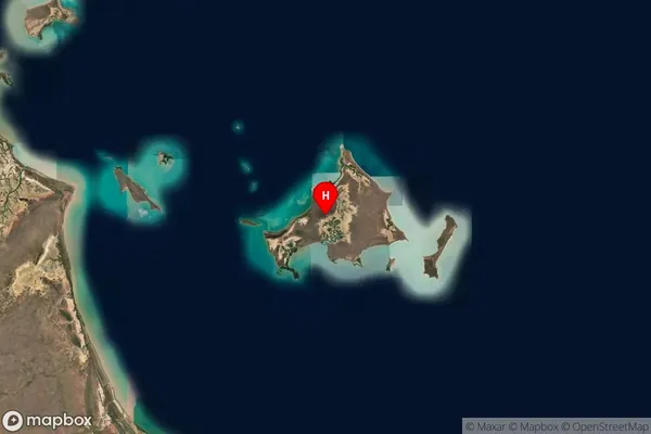 South Wellesley Islands,Queensland Satellite Map