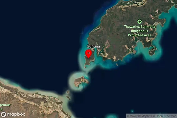 West Wellesley Islands,Queensland Satellite Map