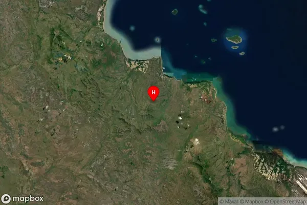 Starcke,Queensland Satellite Map