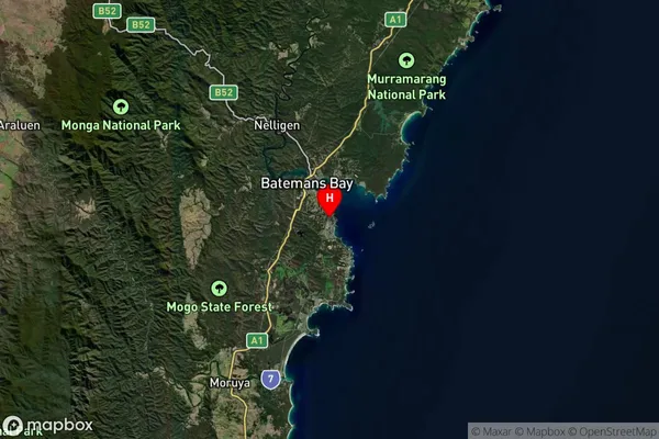 Sunshine Bay,New South Wales Satellite Map