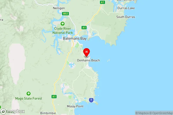 Sunshine Bay,New South Wales Area Map