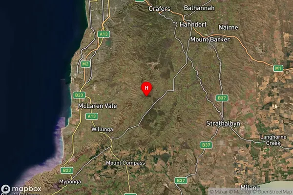 Kuitpo,South Australia Satellite Map