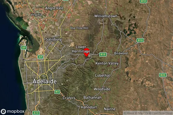 Millbrook,South Australia Satellite Map