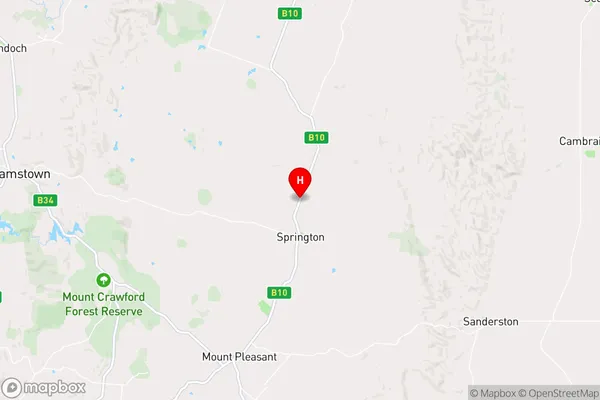 Taunton,South Australia Area Map