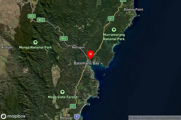 Surfside,New South Wales Satellite Map