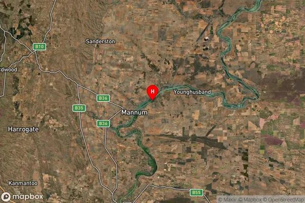 Frahns,South Australia Satellite Map