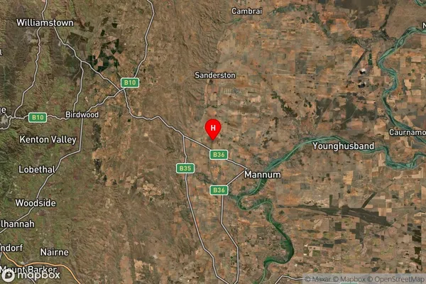 Frayville,South Australia Satellite Map