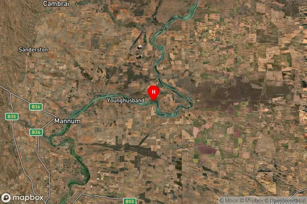 Old Teal Flat,South Australia Satellite Map