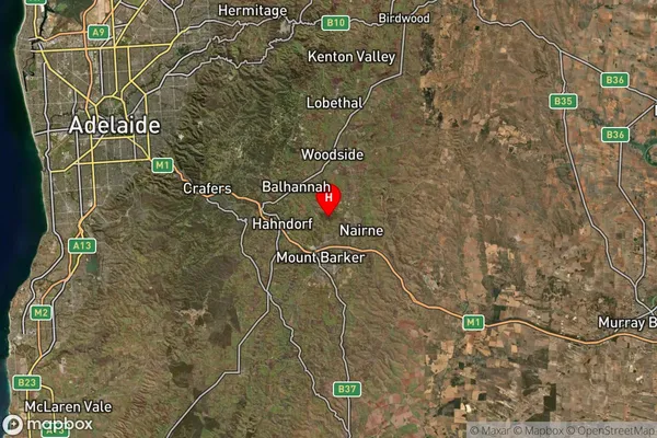 Mount Barker Junction,South Australia Satellite Map