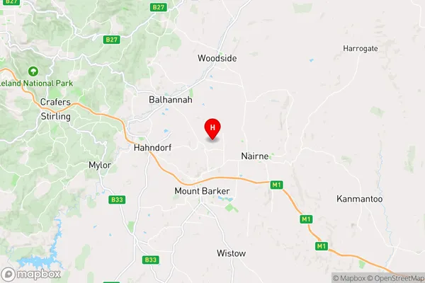 Mount Barker Junction,South Australia Area Map